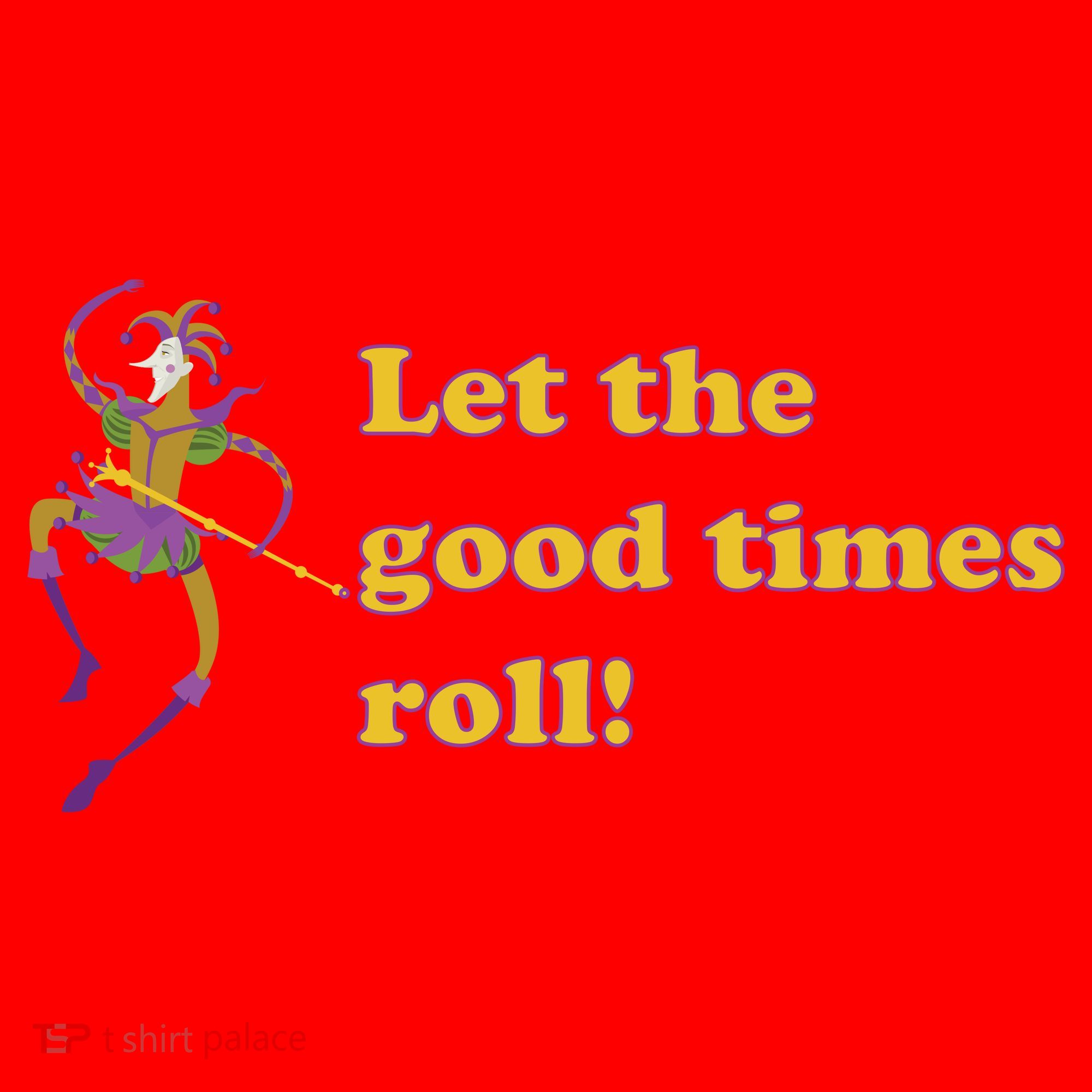 Mardi Gras Let The Good Times Roll Santa Hat