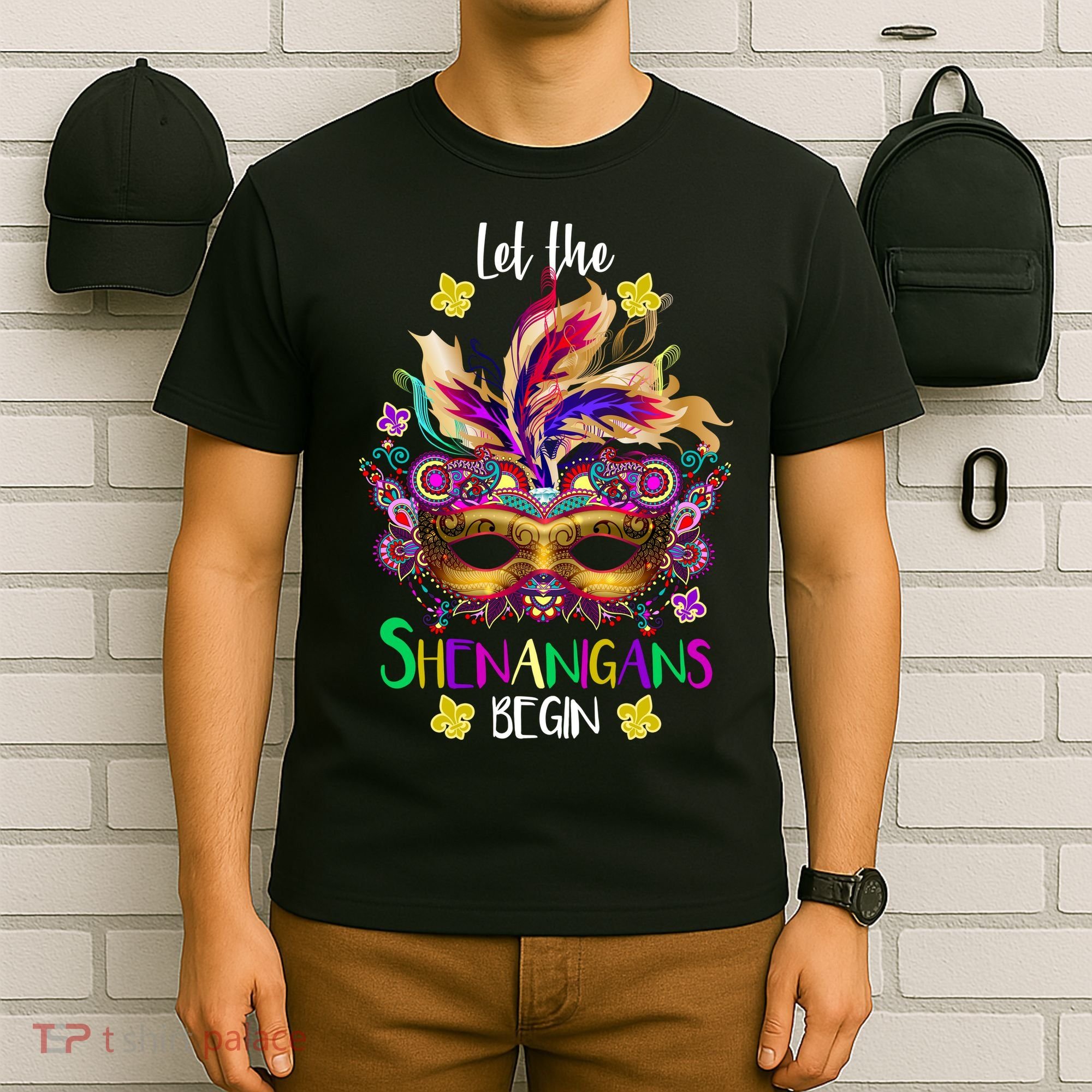 Mardi Gras Let The Shenanigans Begin T-Shirt