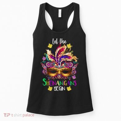 Mardi Gras Let The Shenanigans Begin Women's Tank Top