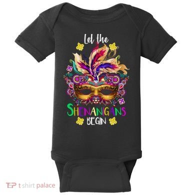 Mardi Gras Let The Shenanigans Begin Baby Bodysuit