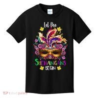 Mardi Gras Let The Shenanigans Begin Kids T-Shirt thumb 0