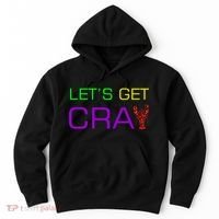 Mardi Gras Let's Get Cray Hoodie thumb 0
