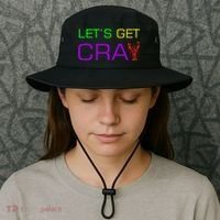 Mardi Gras Let's Get Cray Bucket Hat thumb 3