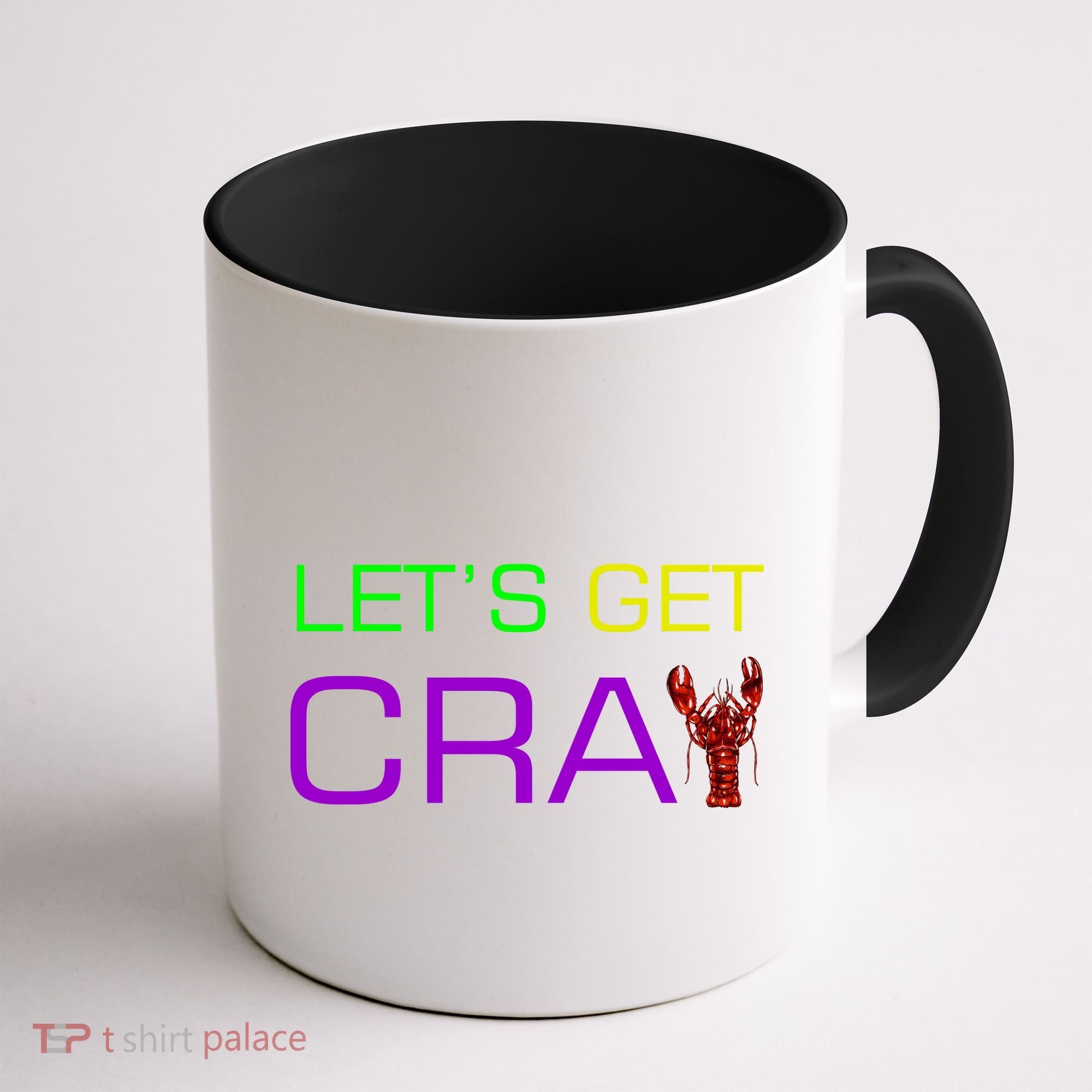 Mardi Gras Let's Get Cray Coffee Mug