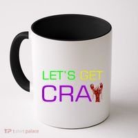 Mardi Gras Let's Get Cray Coffee Mug thumb 0