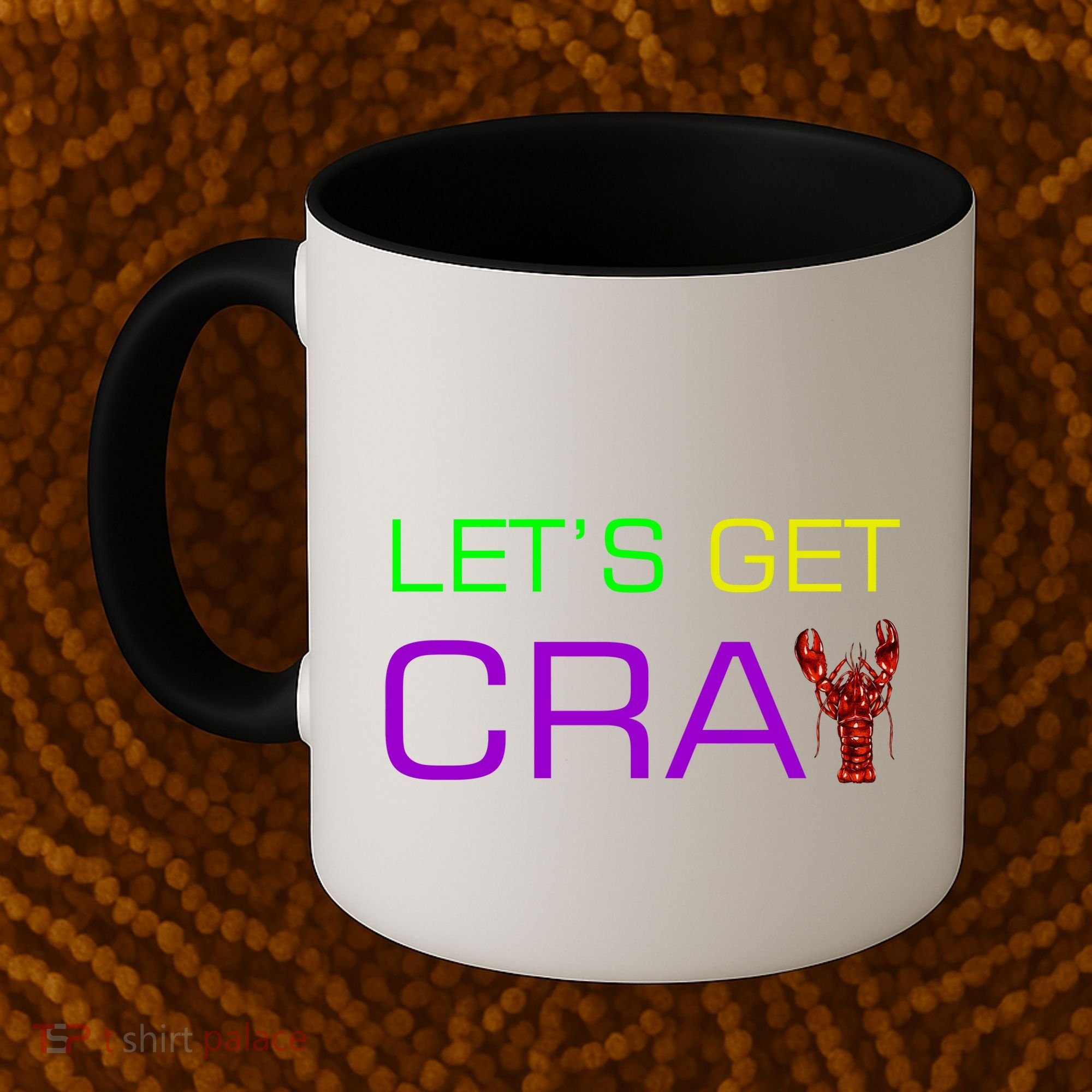 Mardi Gras Let's Get Cray Coffee Mug
