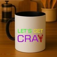 Mardi Gras Let's Get Cray Coffee Mug thumb 4