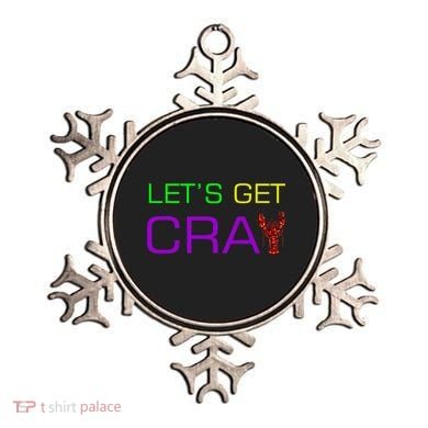 Mardi Gras Let's Get Cray Ornament