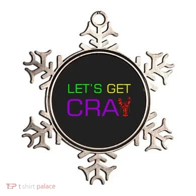 Mardi Gras Let's Get Cray Ornament