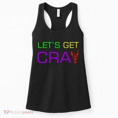 Mardi Gras Let's Get Cray Women's Tank Top