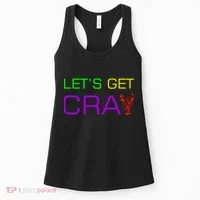 Mardi Gras Let's Get Cray Women's Tank Top thumb 0