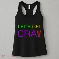 Mardi Gras Let's Get Cray Women's Tank Top thumb 3