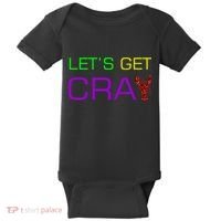 Mardi Gras Let's Get Cray Baby Bodysuit thumb 0