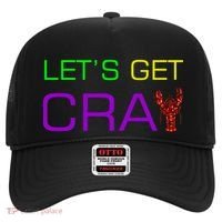 Mardi Gras Let's Get Cray Hat thumb 0