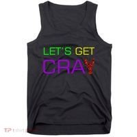 Mardi Gras Let's Get Cray Tank Top thumb 0