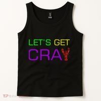 Mardi Gras Let's Get Cray Tank Top thumb 2