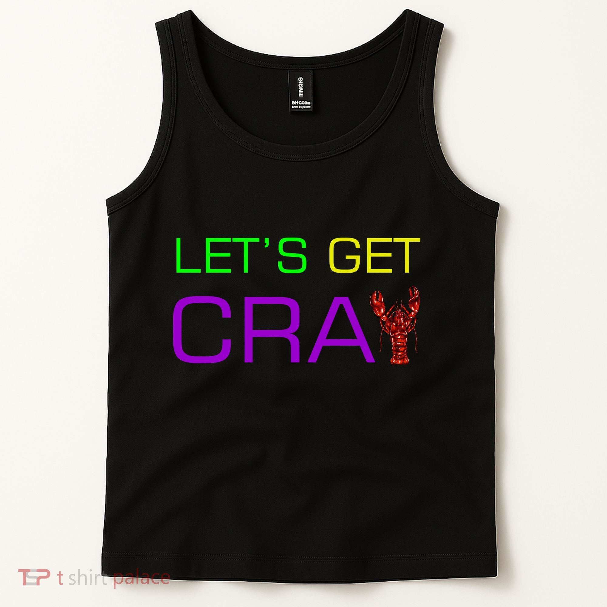 Mardi Gras Let's Get Cray Tank Top