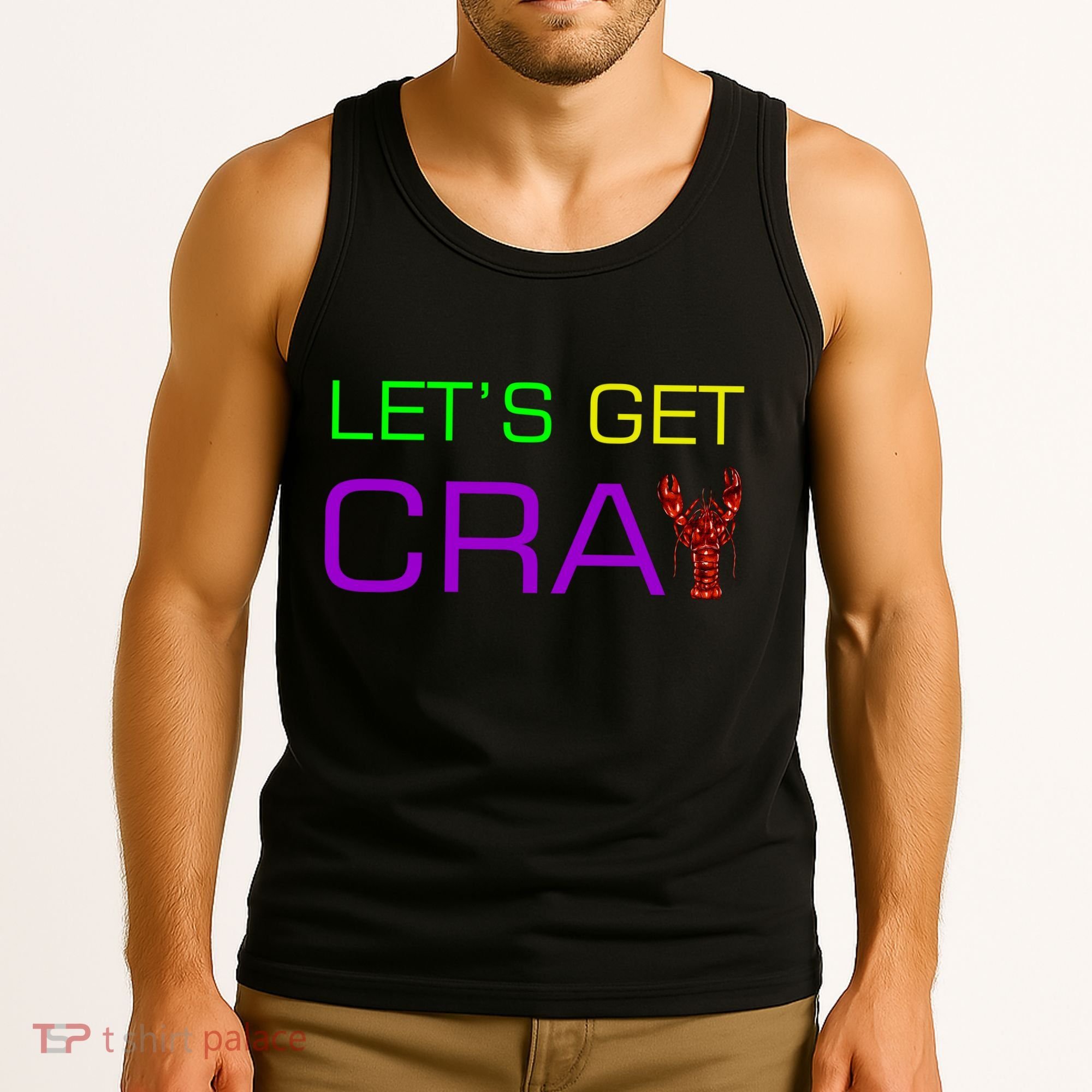 Mardi Gras Let's Get Cray Tank Top