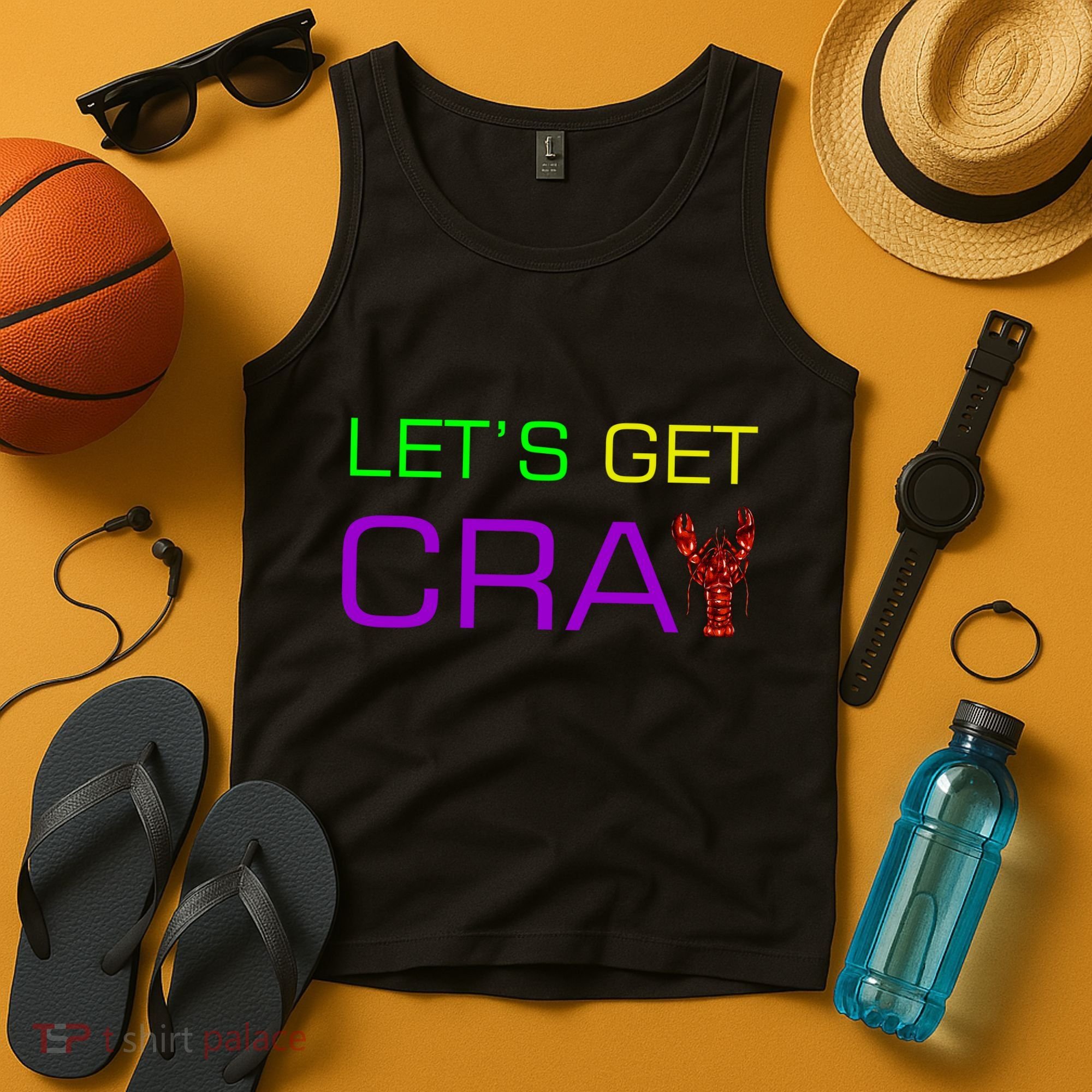 Mardi Gras Let's Get Cray Tank Top
