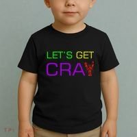 Mardi Gras Let's Get Cray Toddler T-Shirt thumb 2
