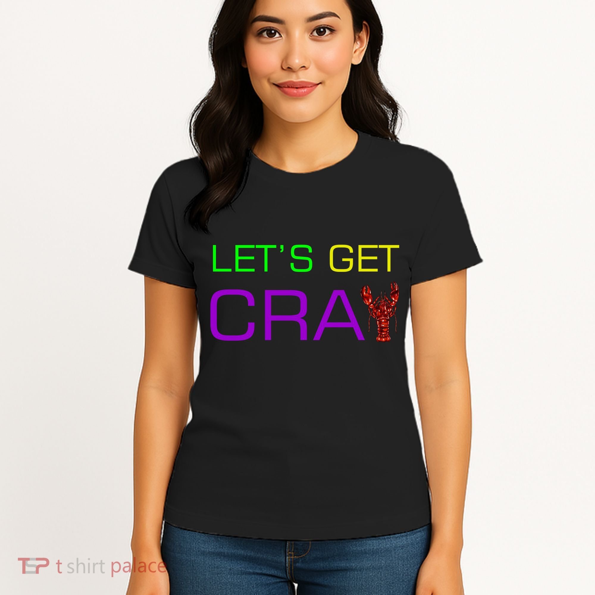 Mardi Gras Let's Get Cray Women's T-Shirt