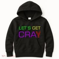 Mardi Gras Let's Get Cray Kids Hoodie thumb 0