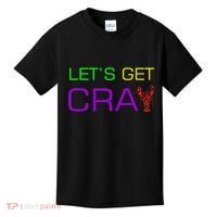 Mardi Gras Let's Get Cray Kids T-Shirt thumb 0