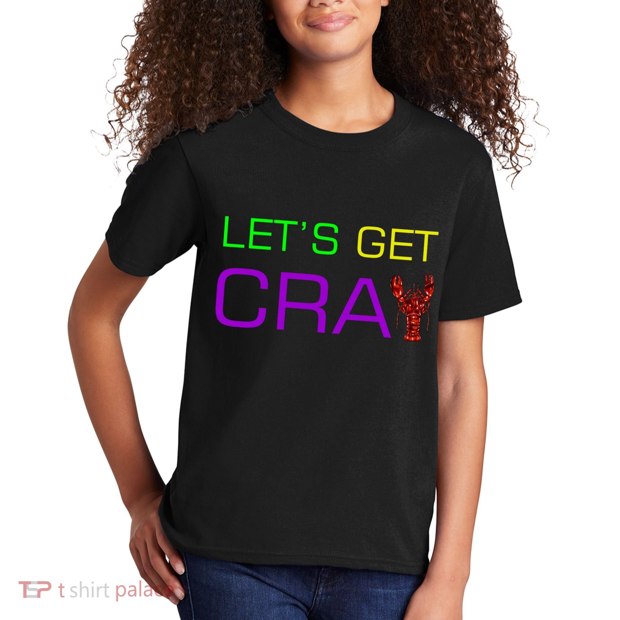 Mardi Gras Let's Get Cray Kids T-Shirt