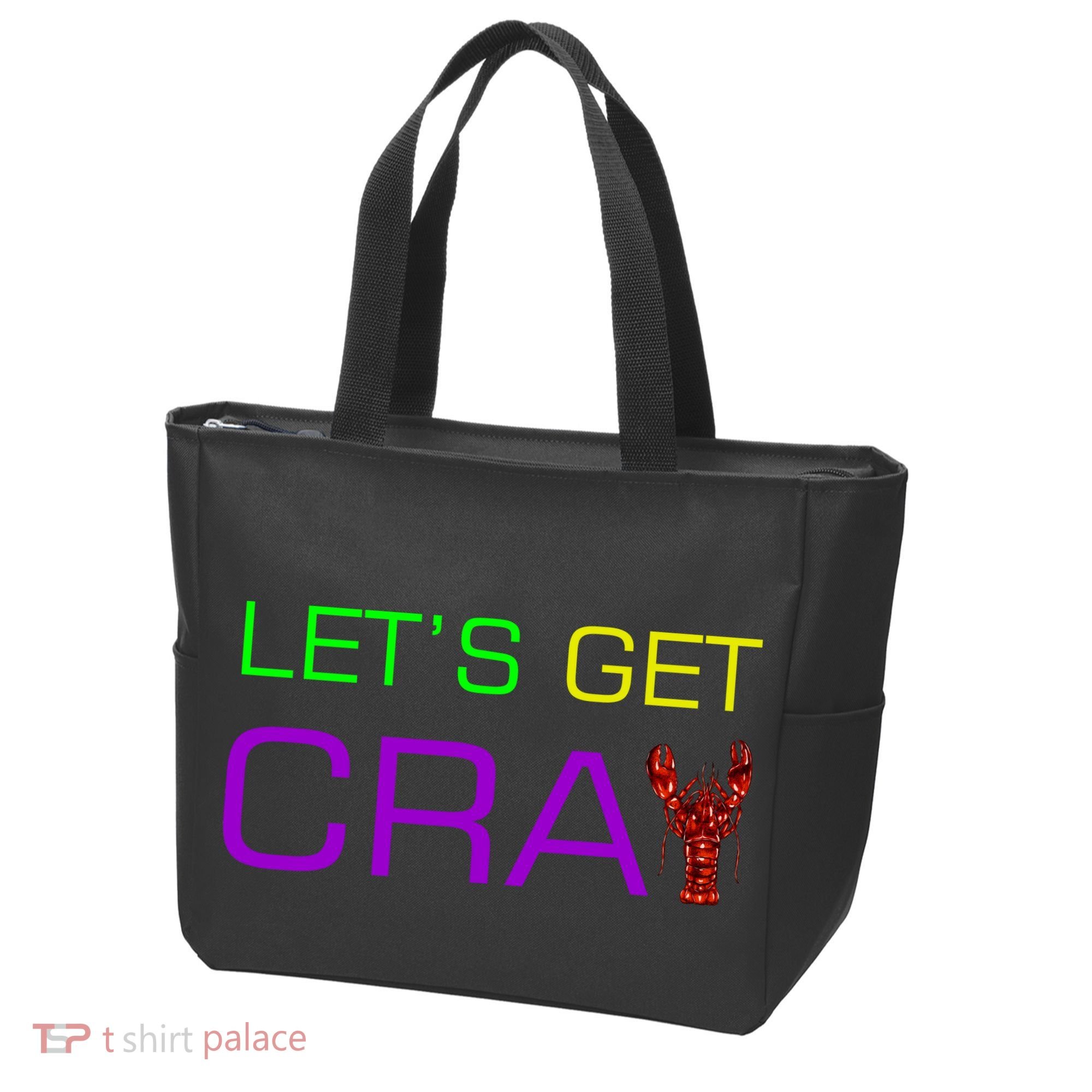Mardi Gras Let's Get Cray Tote Bag