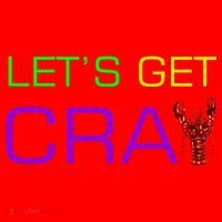 Mardi Gras Let's Get Cray Santa Hat thumb 1