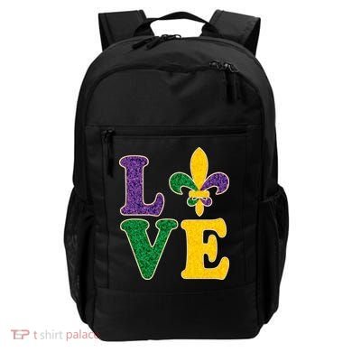 Mardi Gras Love Spade  Backpack