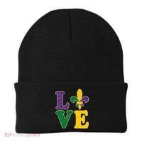 Mardi Gras Love Spade  Beanie thumb 0
