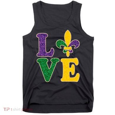 Mardi Gras Love Spade  Tank Top