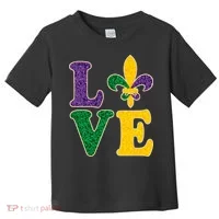 Mardi Gras Love Spade  Toddler T-Shirt thumb 0