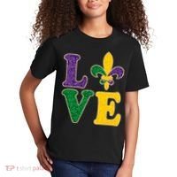 Mardi Gras Love Spade  Kids T-Shirt thumb 2