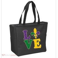 Mardi Gras Love Spade  Tote Bag thumb 2