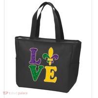 Mardi Gras Love Spade  Tote Bag thumb 3