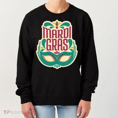 Mardi Gras Mask Women's Sweatshirt