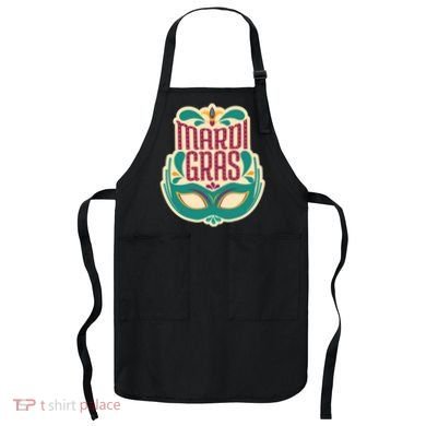 Mardi Gras Mask Apron