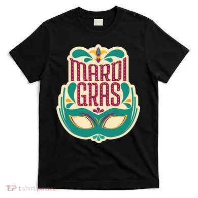 Mardi Gras Mask T-Shirt