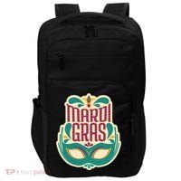 Mardi Gras Mask Impact Tech Backpack thumb 0