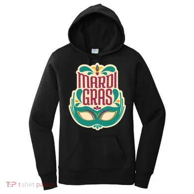 Mardi Gras Mask Women's Hoodie