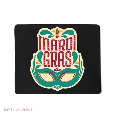 Mardi Gras Mask Mousepad