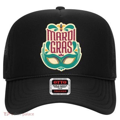 Mardi Gras Mask Hat
