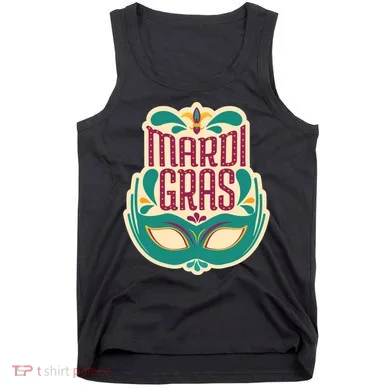 Mardi Gras Mask Tank Top