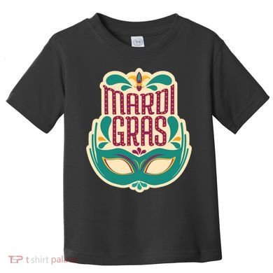Mardi Gras Mask Toddler T-Shirt