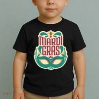 Mardi Gras Mask Toddler T-Shirt thumb 2