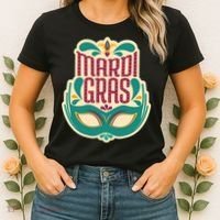 Mardi Gras Mask Women's T-Shirt thumb 2