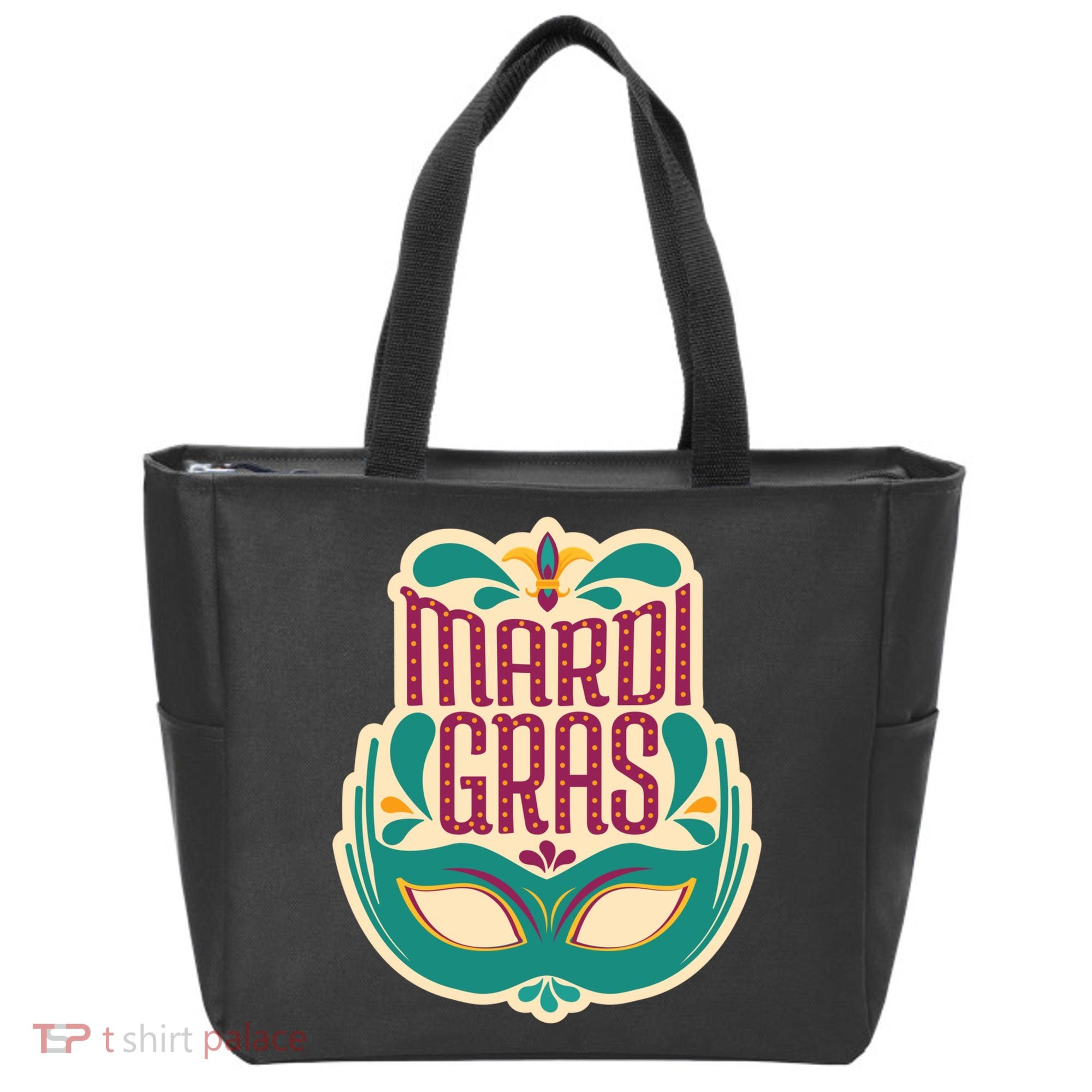 Mardi Gras Mask Tote Bag