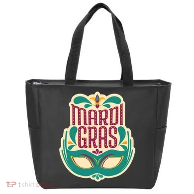 Mardi Gras Mask Tote Bag